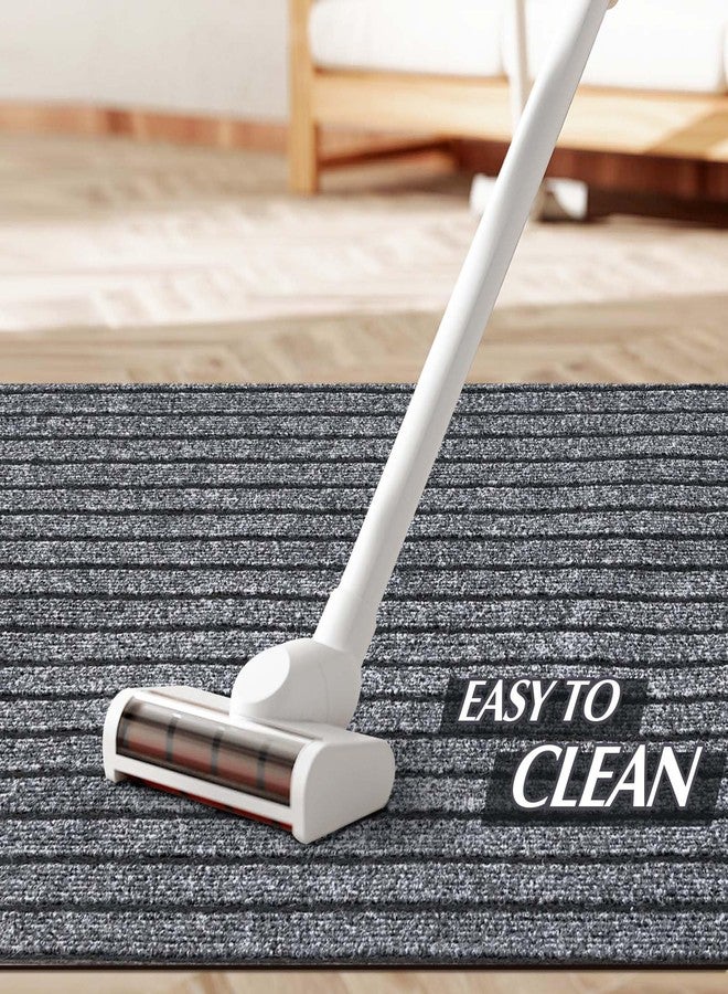 Morefany Outdoor/Indoor 2ft x 6ft Runner Rug, Hallway Custom Sizes Non-Slip Rubber Backing Area Runner Rugs Waterproof Carpet Rugs for Kitchen Entryway Balcony Garage Stair Laundry - Image 4